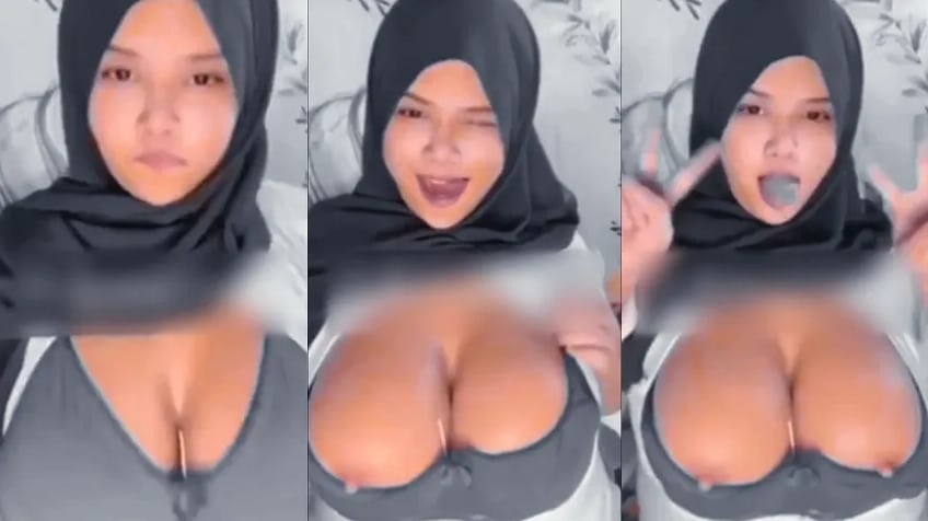 Indo Firal Jadi Pengen Remas Susu ARRAZYNY Hijab