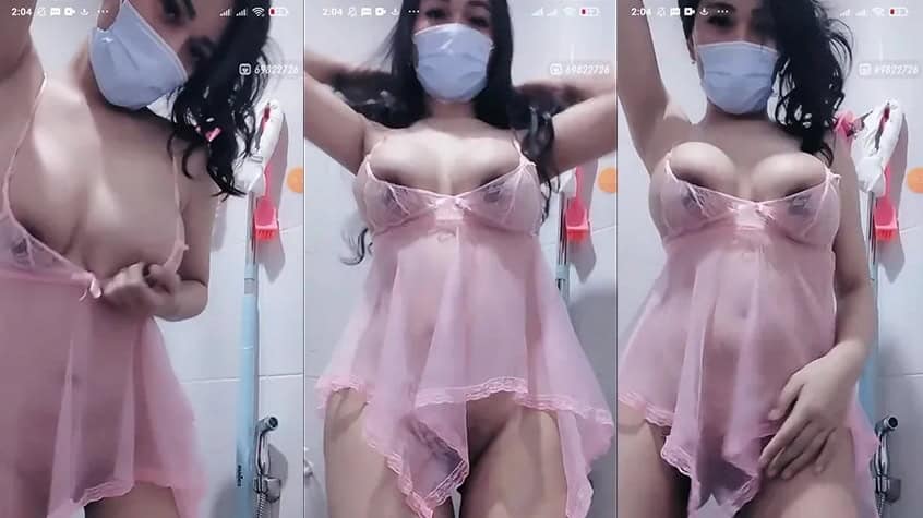 Viral Ular Tangga Citra Tobrut Lepas Hijab Mandi Full Body Toge