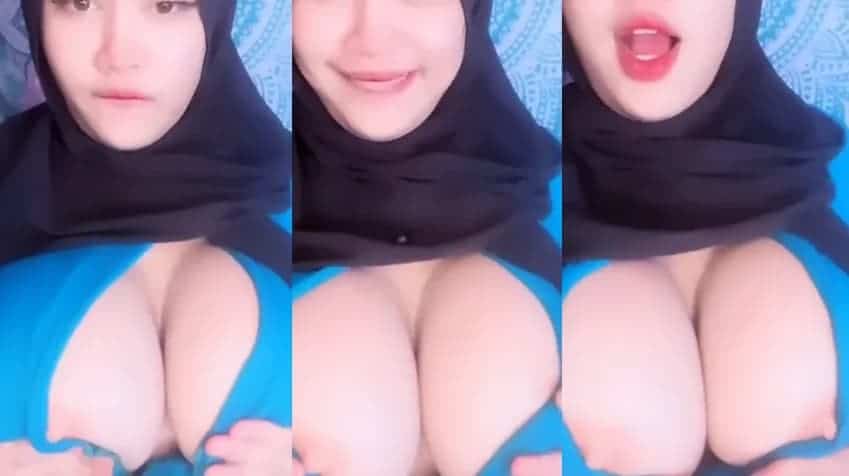 Indo Vir Baju Biru ARRAZYNY HIJAB