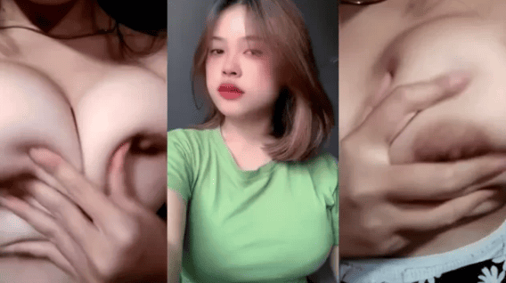 Mamah Muda Indo Tiktok Cantik Baju Hijau Toge Montok